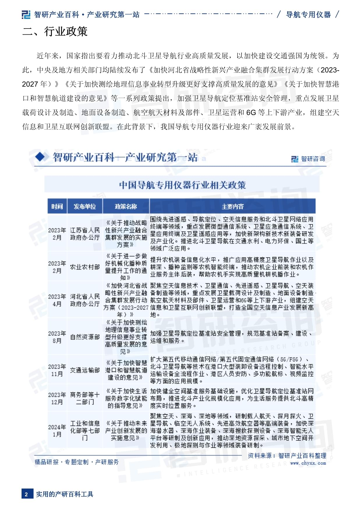 智研咨询发布:导航专用仪器产业百科(附行业分类、商业模式、产业链全景分析及发展趋势预测)